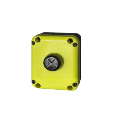 LAMPEGGIANTE GIALLO CON BUZZER SOTTOCABINA EN 81.2