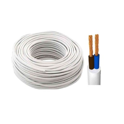 CAVO BIPOLARE H05VV-F 2X1 MM - BIANCO CPR