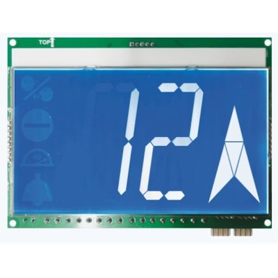 DISPLAY LCD RAINBOW-4 ICONE - SEGN. PARALLELA CON KIT A FILO